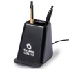 Lapicero con luz y soporte cargador inalámbrico de 15W para merchandising
