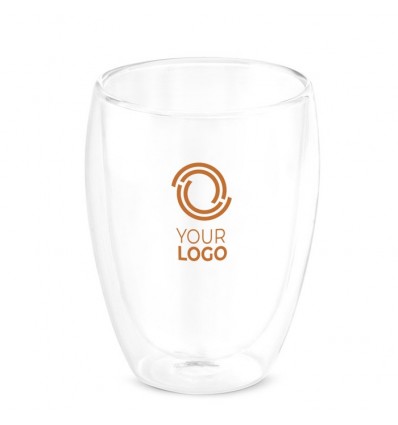 Juego de 2 Tazas Isotérmicas con Doble Pared - 350 ml con tu logo