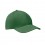 Gorra de Béisbol de Algodón con 6 Paneles para Regalo Promocional Color Verde Oscuro