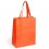 Bolsa non-woven termosellada publicitaria Color Naranja