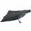 Parasol plegable con forma de paraguas de 140 x 79cm personalizado Color Negro