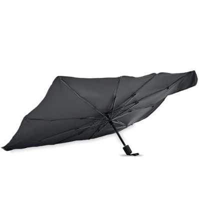 Parasol plegable con forma de paraguas de 140 x 79cm personalizado Color Negro Parasol plegable con forma de paraguas de 140 x 79cm personalizado Color Negro