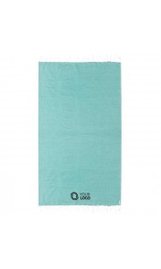 Toalla pareo de algodón y poliéster reciclado de 180 gr/m²