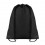 Mochila con Cordones en Poliéster para personalizar Color Negro