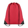 Mochila con Cordones en Poliéster para regalar Color Rojo