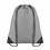 Mochila con Cordones en Poliéster económica Color Gris