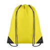 Mochila con Cordones en Poliéster publicitaria Color Amarillo