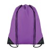 Mochila con Cordones en Poliéster para congresos Color Violeta