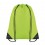 Mochila con Cordones en Poliéster personalizada Color Verde Lima