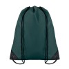 Mochila con Cordones en Poliéster para ferias Color Verde Oscuro