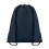 Mochila con Cordones en Poliéster de propaganda Color Azul Marino Oscuro