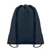 Mochila con Cordones en Poliéster de propaganda Color Azul Marino Oscuro