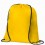 Mochila de cuerdas de poliéster con esquinas reforzadas a juego para empresas