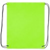 Mochila saco de poliéster con esquinas reforzadas a juego para regalar Color Verde Claro