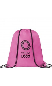 Mochila de cuerdas de poliéster con esquinas reforzadas a juego