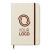 Cuaderno con Tapa A5 de Canvas con tu logo