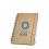 Cuaderno de cartón con hojas de papel reciclado con tu logo