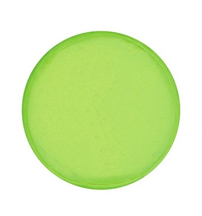 Frisbee plegable de poliéster con funda para empresas Color Verde