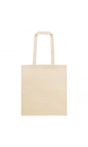 Bolsa de algodón resistente con asas largas 140 gr/m²