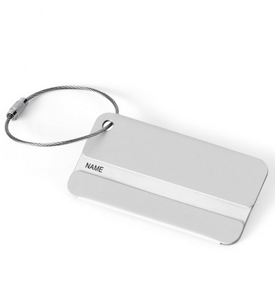 Identificador de Aluminio para Maleta Personalizado