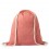 Mochila saco de algodón reciclado con cuerdas gruesas para merchandising