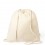 Mochila de cuerdas de algodón orgánico personalizada Color Natural