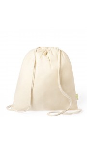 Mochila de cuerdas de algodón orgánico