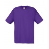 Camiseta Fruit of the Loom Original para Publicidad Color Púrpura