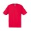 Camiseta Fruit of the Loom Original para Personalizar Color Rojo