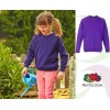 Sudadera Raglan Premium de Niño/a Personalizada Color Púrpura