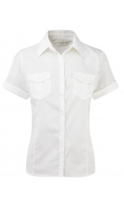 Camisa de Manga Corta Vuelta de Mujer