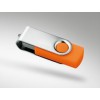 Memoria USB Giratoria Color Naranja