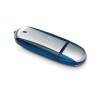 Memoria USB Cuerpo Transparente Color Azul
