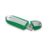 Memoria USB Cuerpo Transparente Color Verde
