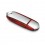 Memoria USB Cuerpo Transparente Color Rojo