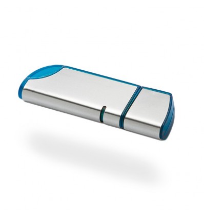 Memoria USB con Tapa Color Azul