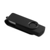 Memoria USB con Goma Negra Color Negro