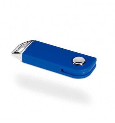 Memoria USB Retráctil Color Azul