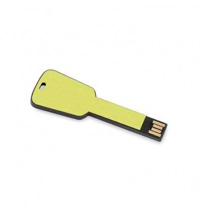 Memoria USB Llave Key Color Verde Lima