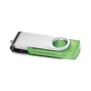 Memoria USB con Cuerpo Transparente Color Verde