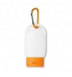 Crema Solar Protección 30 personalizada Color Naranja