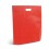 Bolsa de la Compra Termosellada con Logo Publicitario Color Rojo