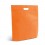 Bolsa de la Compra Termosellada para Publicidad Promocional Color Naranja