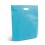 Bolsa de la Compra Termosellada con Logo Personalizado Promocional Color Azul Claro