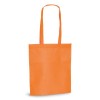 Bolsa de la Compra con Asas Largas para Merchandising Color Naranja