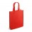 Bolsa de la Compra con Asas Pequeñas con Logo Personalizado Promocional Color Rojo