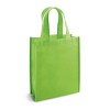 Bolsa de la Compra con Asas Pequeñas para Logo de Empresa Color Verde Claro