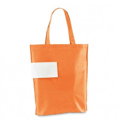 Bolsa Plegable Termosellada para Publicidad Promocional Color Naranja