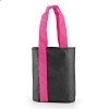 Bolsa Compra con Asas de Color para Regalo Promocional Publicitario Color Rosa
