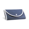 Bolsa Plegable con Bolsillo Delantero con Logo Personalizado Publicitario Color Azul